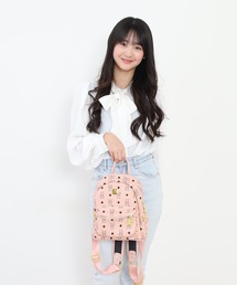 「URCON RDALUO」ブランドBEAR総柄ゴールド付属ポイント　DAY BAG -M