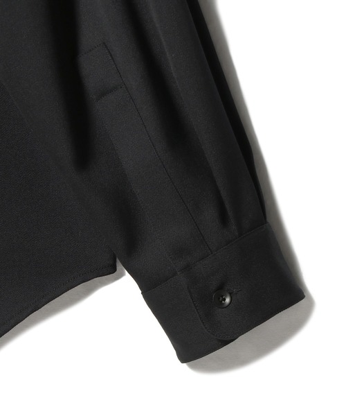 COLUMN（コラム）の「COLUMN / ビストウールツイル レギュラーカラーシャツ＜THE COLUMN＞（シャツ/ブラウス・メンズ・ネイビー・LARGE/MEDIUM）」の6枚目の写真