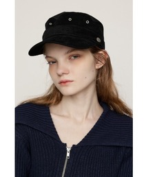 SLY（スライ）の「THIN CORDUROY BELTED CAP シンコーデュロイベルトキャップ 秋服（キャスケット）」