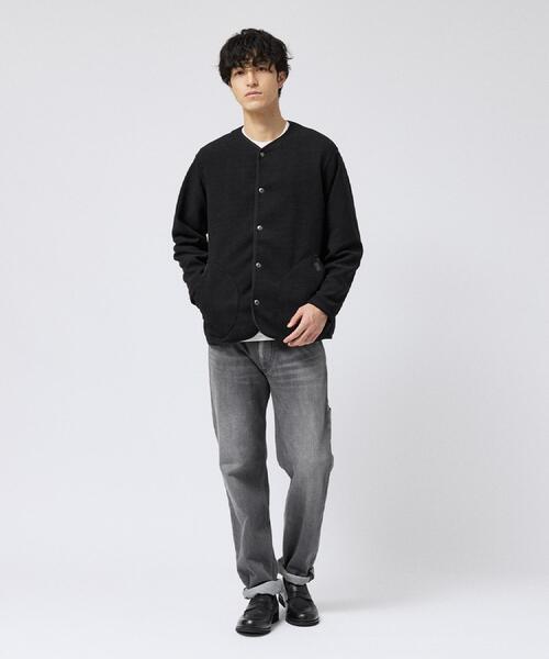 TAKEO KIKUCHI（タケオキクチ）の「コーデュロイフリース ブルゾン（ブルゾン・メンズ・ブラック/ネイビー・02/03）」の8枚目の写真