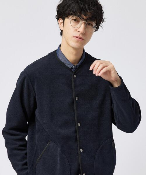 TAKEO KIKUCHI（タケオキクチ）の「コーデュロイフリース ブルゾン（ブルゾン・メンズ・ブラック/ネイビー・02/03）」の14枚目の写真