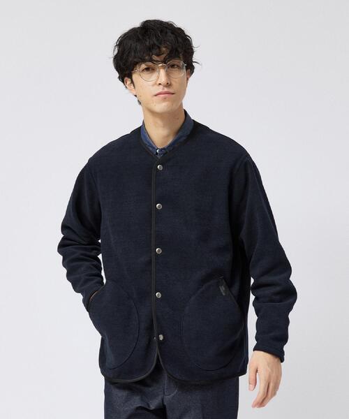TAKEO KIKUCHI（タケオキクチ）の「コーデュロイフリース ブルゾン（ブルゾン・メンズ・ブラック/ネイビー・02/03）」の15枚目の写真