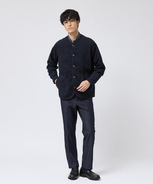 TAKEO KIKUCHI（タケオキクチ）の「コーデュロイフリース ブルゾン（ブルゾン・メンズ・ブラック/ネイビー・02/03）」の16枚目の写真