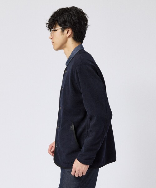 TAKEO KIKUCHI（タケオキクチ）の「コーデュロイフリース ブルゾン（ブルゾン・メンズ・ブラック/ネイビー・02/03）」の20枚目の写真
