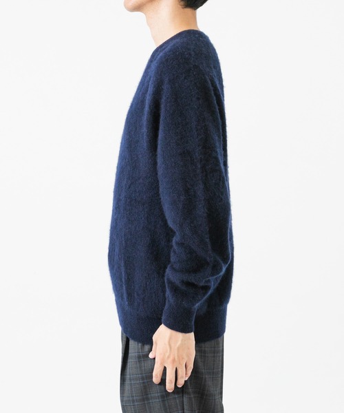 URBAN RESEARCH(アーバンリサーチ)の「FUR WOOL V-NECK KNIT(ニット/セーター・メンズ・オレンジ/ネイビー/ブラック/イエロー・LARGE/MEDIUM)」の10枚目の写真