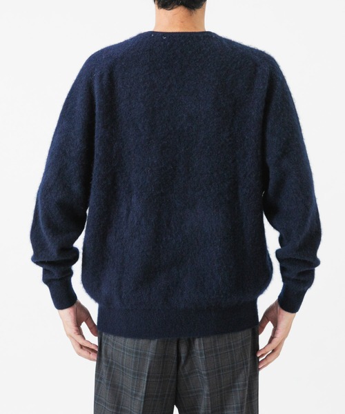 URBAN RESEARCH(アーバンリサーチ)の「FUR WOOL V-NECK KNIT(ニット/セーター・メンズ・オレンジ/ネイビー/ブラック/イエロー・LARGE/MEDIUM)」の11枚目の写真