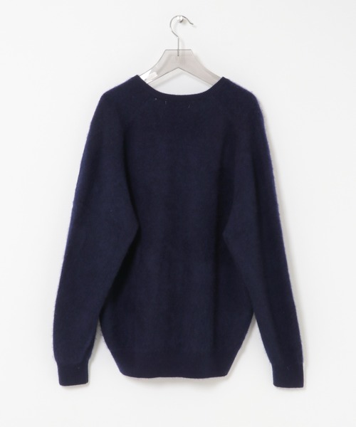 URBAN RESEARCH(アーバンリサーチ)の「FUR WOOL V-NECK KNIT(ニット/セーター・メンズ・オレンジ/ネイビー/ブラック/イエロー・LARGE/MEDIUM)」の14枚目の写真