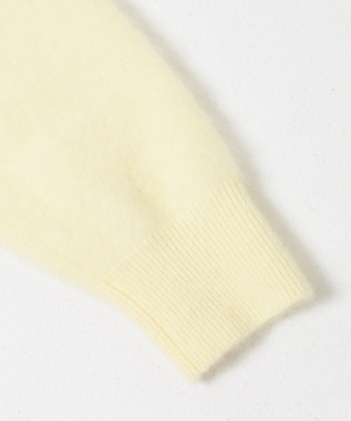 URBAN RESEARCH(アーバンリサーチ)の「FUR WOOL V-NECK KNIT(ニット/セーター・メンズ・オレンジ/ネイビー/ブラック/イエロー・LARGE/MEDIUM)」の18枚目の写真