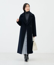 アンゴラビーバーベルテッドコート