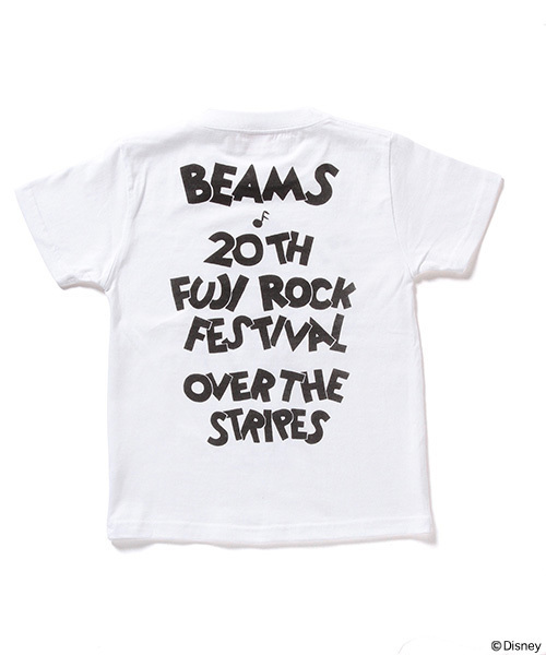 こども ビームス（コドモビームス）の「＜KIDS＞FUJI ROCK FESTIVAL’16×BEAMS / DANCE（Tシャツ/カットソー・キッズ・ホワイト/ブラック・110/120/100/130）」の7枚目の写真