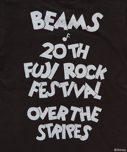 こども ビームス（コドモビームス）の「＜KIDS＞FUJI ROCK FESTIVAL’16×BEAMS / DANCE（Tシャツ/カットソー・キッズ・ホワイト/ブラック・110/120/100/130）」の5枚目の写真