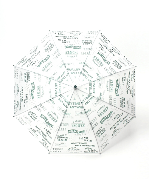 niko and...（ニコアンド）の「オリジナルチョークアートビニル傘（長傘・レディース・ホワイト/グレー/ブルー・0）」の6枚目の写真