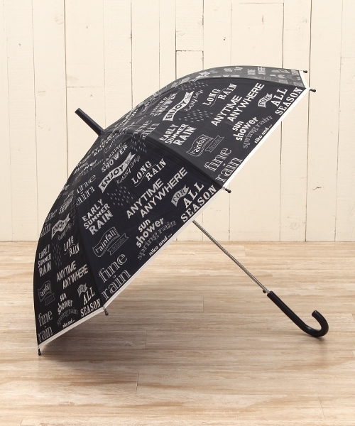 niko and...（ニコアンド）の「オリジナルチョークアートビニル傘（長傘・レディース・ホワイト/グレー/ブルー・0）」の19枚目の写真