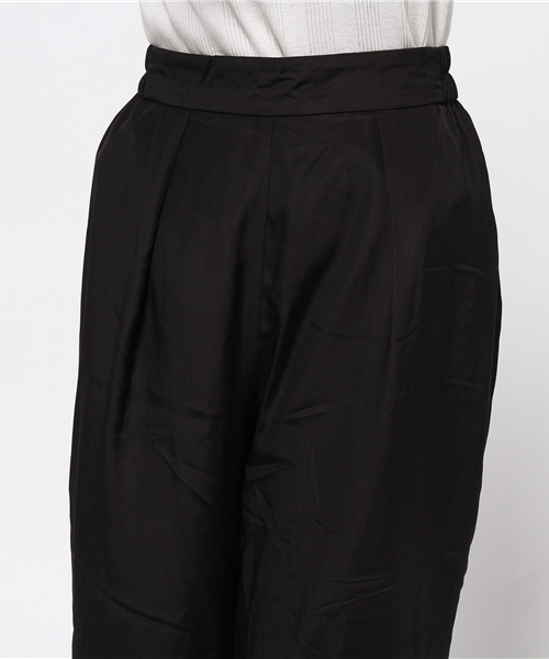 E hyphen world gallery(イーハイフンワールドギャラリー)の「デシンワイドパンツ(その他パンツ・レディース・ピンク/ブラック/カーキ・FREE)」の7枚目の写真