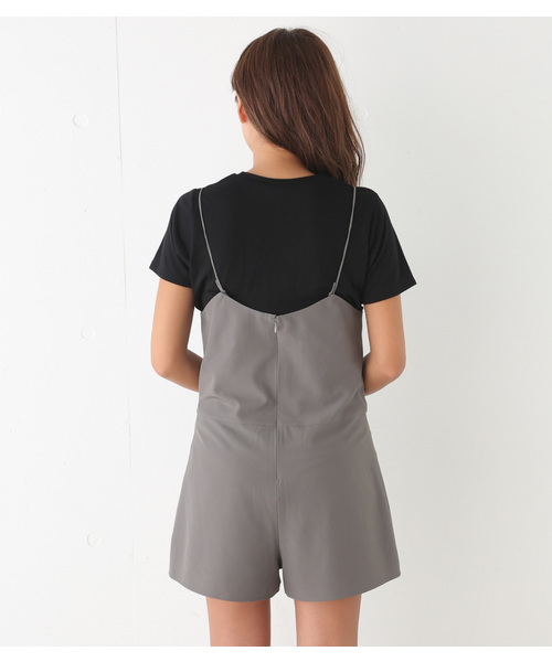 SLY（スライ）の「CAMI SHORT ALL IN ONE（ワンピース・レディース・ブラック/グレー/レッド・1/2）」の11枚目の写真