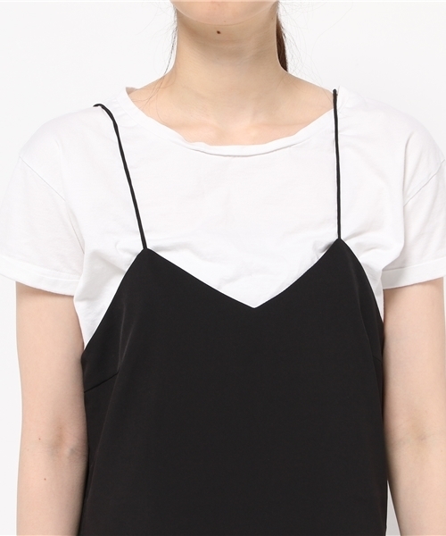 SLY（スライ）の「CAMI SHORT ALL IN ONE（ワンピース・レディース・ブラック/グレー/レッド・1/2）」の15枚目の写真