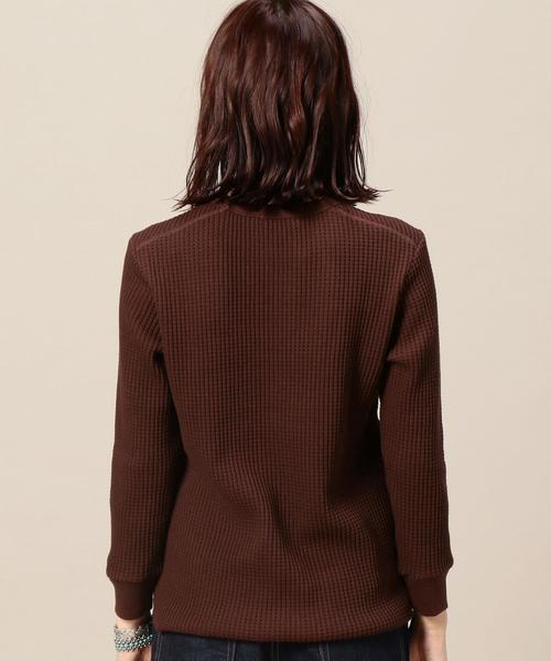 BEAUTY&YOUTH UNITED ARROWS（ビューティーアンドユースユナイテッドアローズ）の「BY∴ ビッグワッフル9分袖カットソー◆（Tシャツ/カットソー・レディース・ホワイト/ブラック/ナチュラル/オフホワイト/ワインレッド・FREE）」の15枚目の写真