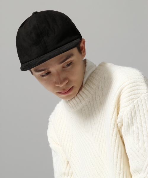 HARE（ハレ）の「スエードキャップ(HARE)（キャップ・メンズ・ブラック/ベージュ・FREE）」の9枚目の写真