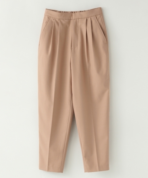 A part by（アパートバイ）の「【CLASSY11月号掲載/お洗濯OK】ウールコンテーパードパンツ　728494 （その他パンツ・レディース・グレー/グレイッシュブルー/ベージュ/ブラック/ベージュ系その他/ピンク/ライトグレー・MEDIUM/LARGE/SMALL）」の4枚目の写真