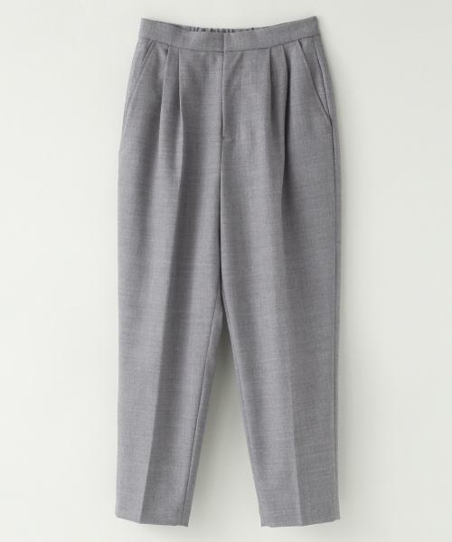 A part by（アパートバイ）の「【CLASSY11月号掲載/お洗濯OK】ウールコンテーパードパンツ　728494 （その他パンツ・レディース・グレー/グレイッシュブルー/ベージュ/ブラック/ベージュ系その他/ピンク/ライトグレー・MEDIUM/LARGE/SMALL）」の3枚目の写真
