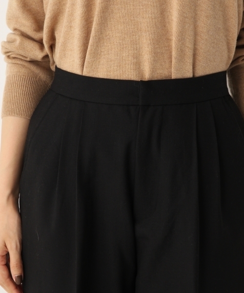 A part by（アパートバイ）の「【CLASSY11月号掲載/お洗濯OK】ウールコンテーパードパンツ　728494 （その他パンツ・レディース・グレー/グレイッシュブルー/ベージュ/ブラック/ベージュ系その他/ピンク/ライトグレー・MEDIUM/LARGE/SMALL）」の10枚目の写真