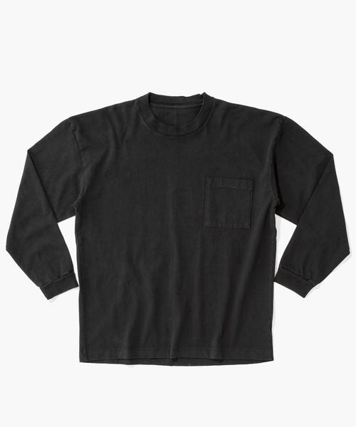 CALUX(キャラクス)の「<CALUX × monkey time> ∴ OVER DYE LSL TEE/Tシャツ(Tシャツ/カットソー・メンズ・ホワイト/ブラック/ライトブルー・X-LARGE/LARGE/SMALL/MEDIUM)」の3枚目の写真