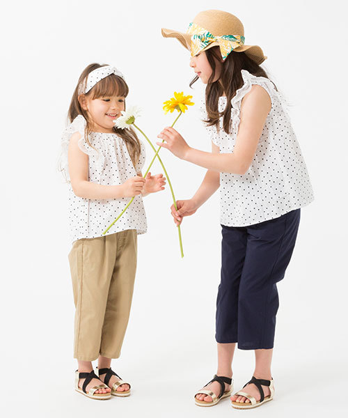 GLOBAL WORK（グローバルワーク）の「【キッズ】ビーチパジャマクロプト/744804（その他パンツ・キッズ・ネイビー/ブラウン/グレー・LARGE/MEDIUM/SMALL/XX-LARGE/X-LARGE）」の2枚目の写真