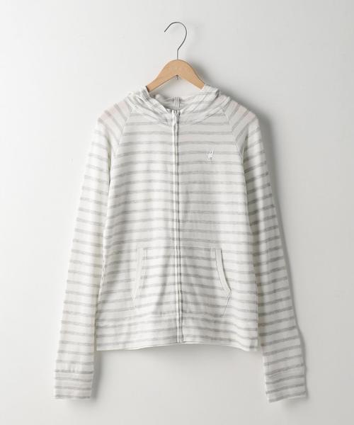 coen（コーエン）の「【毎年人気・UVケア】UVパーカー（パーカー・レディース・ライトピンク/オリーブ/グレー/ネイビー/その他1/その他2・LARGE/MEDIUM）」の5枚目の写真