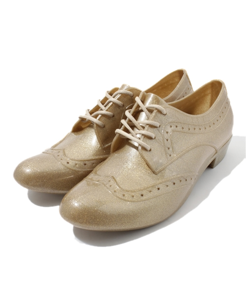 Ray BEAMS(レイビームス)の「melissa / レースアップ ウィングチップ(その他シューズ・レディース・ブラック/ゴールド/その他1・35/36/37/38/39)」の1枚目の写真