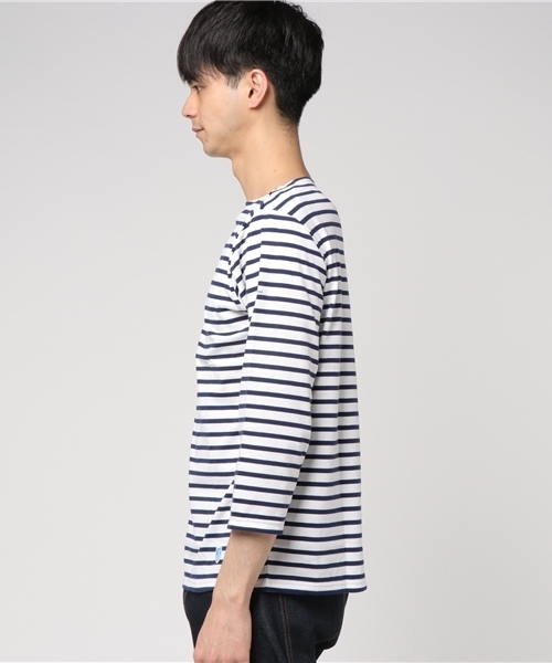 ORCIVAL（オーシバル）の「【ORCIVAL/オーシバル】40/2 STRIPE 7分袖