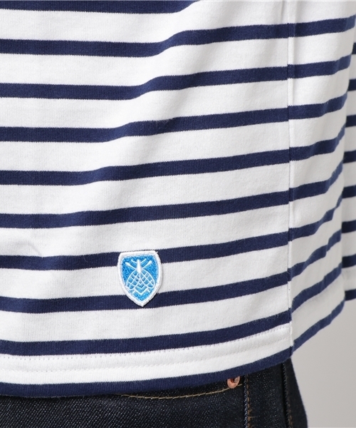 ORCIVAL（オーシバル）の「【ORCIVAL/オーシバル】40/2 STRIPE 7分袖 