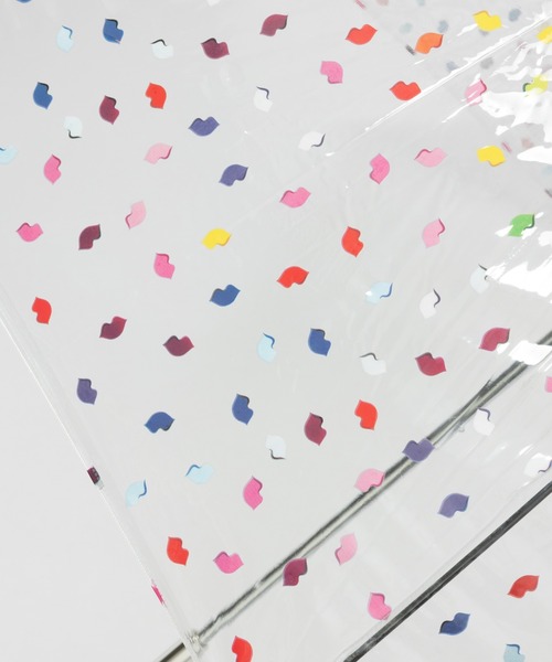 FULTON(フルトン)の「Fulton フルトン ルルギネスコラボ バードケージ傘(長傘・レディース・プラム/レッド/レッド系その他/ブラック/マルチ・FREE)」の15枚目の写真