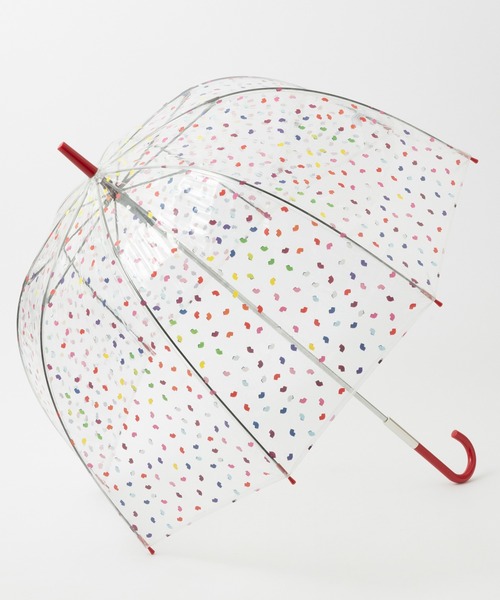 FULTON(フルトン)の「Fulton フルトン ルルギネスコラボ バードケージ傘(長傘・レディース・プラム/レッド/レッド系その他/ブラック/マルチ・FREE)」の16枚目の写真