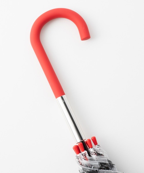 FULTON(フルトン)の「Fulton フルトン ルルギネスコラボ バードケージ傘(長傘・レディース・プラム/レッド/レッド系その他/ブラック/マルチ・FREE)」の22枚目の写真