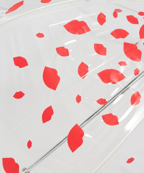 FULTON(フルトン)の「Fulton フルトン ルルギネスコラボ バードケージ傘(長傘・レディース・プラム/レッド/レッド系その他/ブラック/マルチ・FREE)」の11枚目の写真