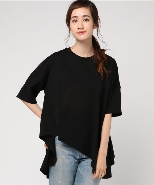 ENFOLD エンフォルド　ライトディオラマ天竺AラインT/SH Tシャツ ENFOLD（エンフォルド）の「ライトディオラマ天竺① AラインT/SH