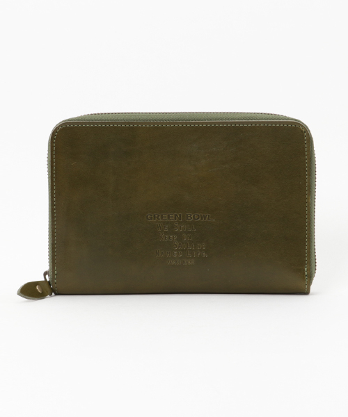 GREEN BOWL（グリーンボウル）の「GREEN BOWL Wide Leather Wallet/グリーンボウルワイドレザーウォレット（財布・メンズ・キャメル/オリーブ/ネイビー・FREE）」の10枚目の写真