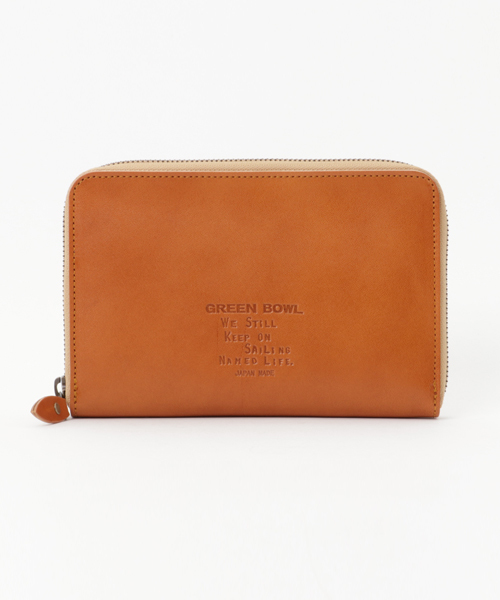 GREEN BOWL（グリーンボウル）の「GREEN BOWL Wide Leather Wallet/グリーンボウルワイドレザーウォレット（財布・メンズ・キャメル/オリーブ/ネイビー・FREE）」の11枚目の写真