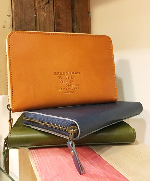 GREEN BOWL（グリーンボウル）の「GREEN BOWL Wide Leather Wallet/グリーンボウルワイドレザーウォレット（財布・メンズ・キャメル/オリーブ/ネイビー・FREE）」の12枚目の写真