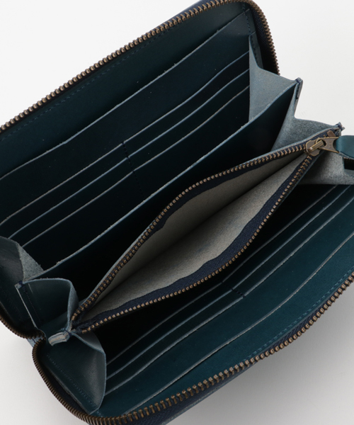 GREEN BOWL（グリーンボウル）の「GREEN BOWL Wide Leather Wallet/グリーンボウルワイドレザーウォレット（財布・メンズ・キャメル/オリーブ/ネイビー・FREE）」の9枚目の写真