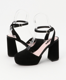 MOUSSY | STRAP HEEL SANDALS(サンダル)