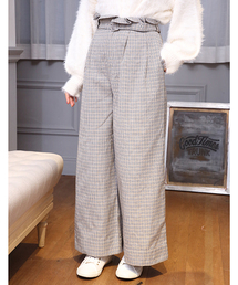 one after another NICE CLAUP | ベルト付きワイドパンツ(その他パンツ)