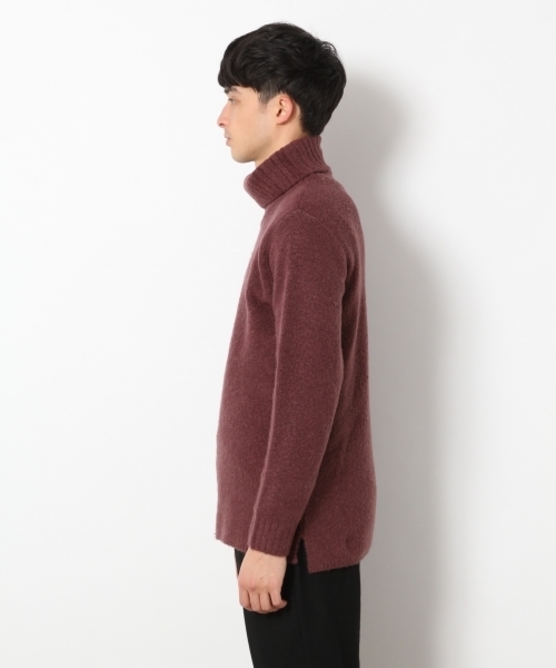 RAGEBLUE(レイジブルー)の「オフタートルニット/777229(ニット/セーター・メンズ・パープル/ブラック・LARGE/MEDIUM/SMALL)」の9枚目の写真