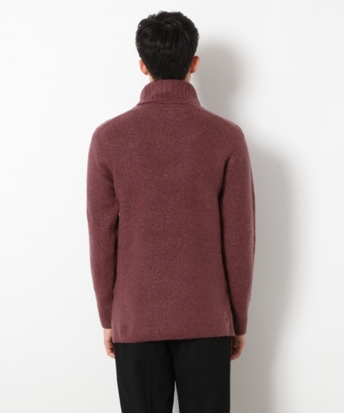 RAGEBLUE(レイジブルー)の「オフタートルニット/777229(ニット/セーター・メンズ・パープル/ブラック・LARGE/MEDIUM/SMALL)」の3枚目の写真