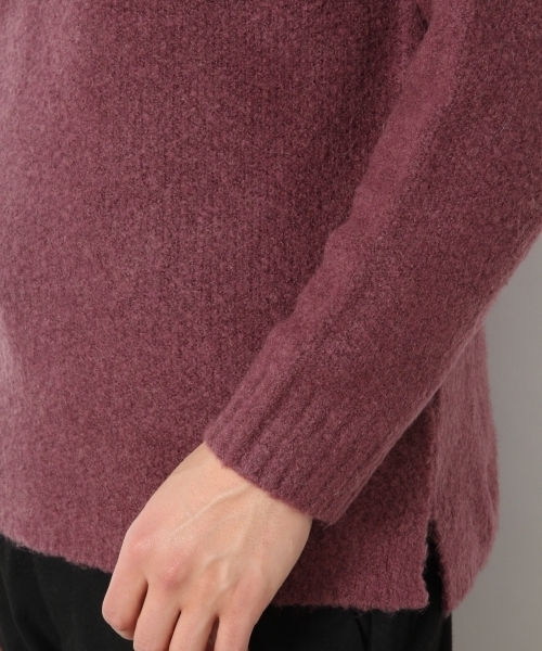 RAGEBLUE(レイジブルー)の「オフタートルニット/777229(ニット/セーター・メンズ・パープル/ブラック・LARGE/MEDIUM/SMALL)」の8枚目の写真