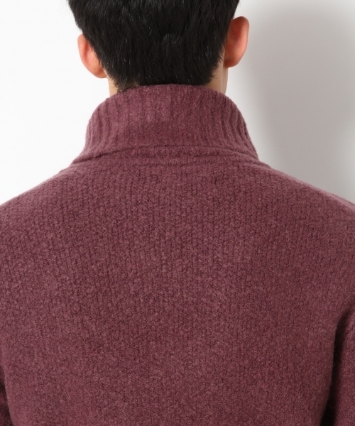 RAGEBLUE(レイジブルー)の「オフタートルニット/777229(ニット/セーター・メンズ・パープル/ブラック・LARGE/MEDIUM/SMALL)」の7枚目の写真