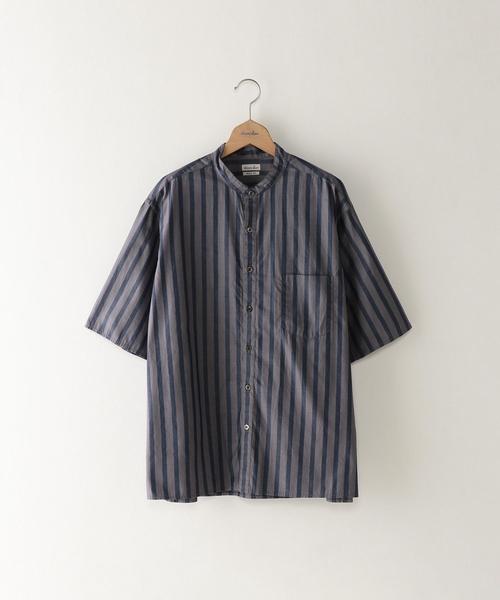 Steven Alan(スティーブンアラン)の「<Steven Alan> BOLD STRIPE BOX BAND-BOLD SHIRT/シャツ(シャツ/ブラウス・メンズ・ライトグレー/ダークグレー/ベージュ・SMALL/LARGE/MEDIUM/X-LARGE)」の15枚目の写真