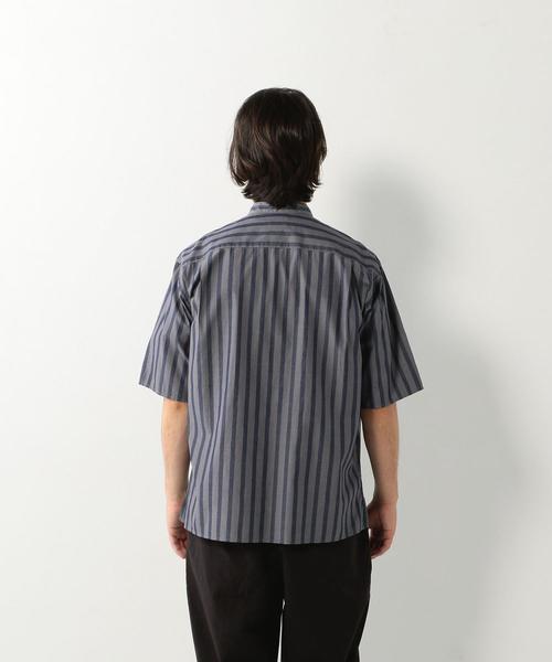 Steven Alan(スティーブンアラン)の「<Steven Alan> BOLD STRIPE BOX BAND-BOLD SHIRT/シャツ(シャツ/ブラウス・メンズ・ライトグレー/ダークグレー/ベージュ・SMALL/LARGE/MEDIUM/X-LARGE)」の11枚目の写真