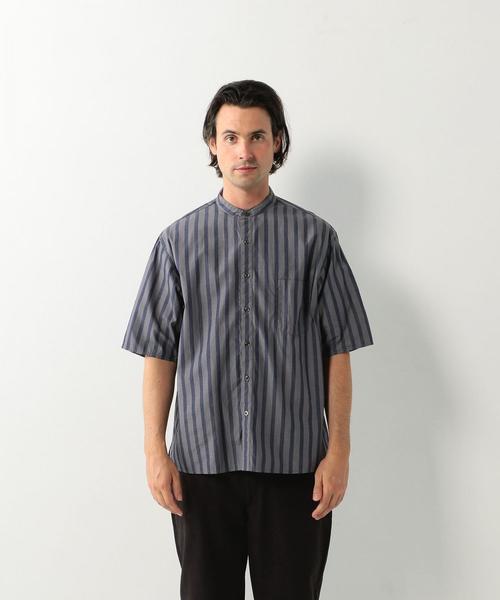 Steven Alan(スティーブンアラン)の「<Steven Alan> BOLD STRIPE BOX BAND-BOLD SHIRT/シャツ(シャツ/ブラウス・メンズ・ライトグレー/ダークグレー/ベージュ・SMALL/LARGE/MEDIUM/X-LARGE)」の10枚目の写真