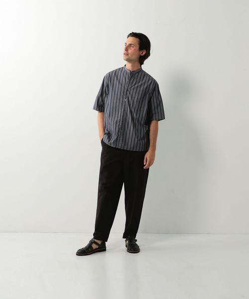 Steven Alan(スティーブンアラン)の「<Steven Alan> BOLD STRIPE BOX BAND-BOLD SHIRT/シャツ(シャツ/ブラウス・メンズ・ライトグレー/ダークグレー/ベージュ・SMALL/LARGE/MEDIUM/X-LARGE)」の7枚目の写真